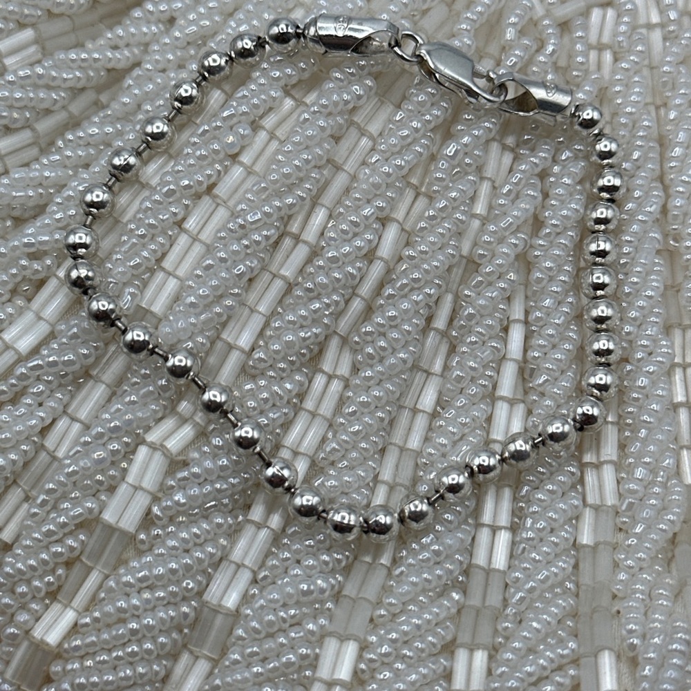 Vintage Sterling silver bracelet Italy #046 - Picture 1 of 8
